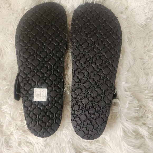 Skechers Arch Step Womens Black Sandals Size 9 With Memory Foam & Cork Sole - Picture 5 of 6